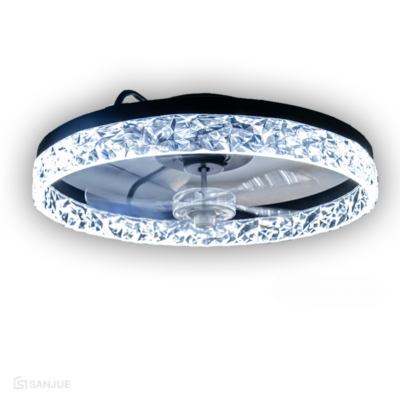 ABANICO CRYSTAL BLACK